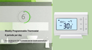 Termostato inalámbrico con cable/RF para habitación, controlador <span class=keywords><strong>de</strong></span> temperatura programable inteligente para calentador <span class=keywords><strong>de</strong></span> agua caliente <span class=keywords><strong>de</strong></span> caldera <span class=keywords><strong>de</strong></span> <span class=keywords><strong>gas</strong></span> - Product Image 3