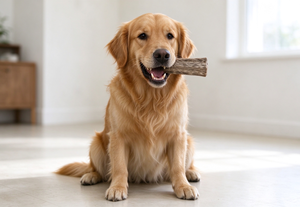 Bâtonnet à mâcher dentaire sans os pour chiens, sans additifs, pour nettoyer les dents, friandises pour chiens toutes tailles, os en acier, saveur poulet - Product Image 1