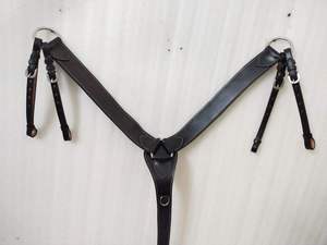 Pechera de Cuero de Primera Calidad para Caballo Estilo Western, Tamaños Personalizados Disponibles para Pedidos al por Mayor, Fabricada en India, Venta al por Mayor OEM ODM - Product Image 3