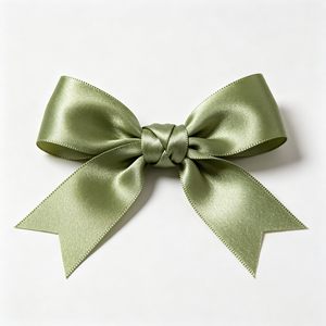 Noeud cadeau en satin, matériau polyester, couleur unie, usine au Vietnam certifiée BSCI, certifié OEKO-TEX - Product Image 1