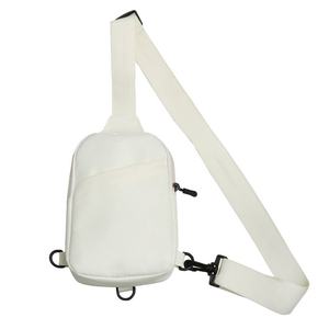 Nouvel Arrivage Sac Bandoulière Unisexe Design Oxford Personnalisable Logo Petit Sac Carré Noir Imperméable à Bouton Poitrine - Product Image 2