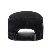 Nuevo Sombrero de Algodón Lavado para Hombre, Estilo Vintage, para Primavera y Otoño, con Protección Solar y Tela de Bambú, Efecto Desgastado