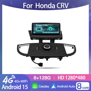 HFMidia 10,25 pouces pour Honda CR-V 2012-2015 Lecteur multimédia de voiture prenant en charge la lecture vidéo, CarPlay sans fil, Android Auto et GPS - Product Image 2