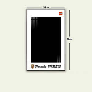 Modello speciale cornice per gli appassionati di blocchi di costruzione e modelli di auto decorazione murale minimalista grucce incorniciate arti - Product Image 4