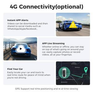 <span class=keywords><strong>Azdome</strong></span> กล้องติดรถยนต์ C9 Pro 4G, กล่องดำกล้องติดรถยนต์อเนกประสงค์1080P ฟังก์ชั่น GPS P - Product Image 5