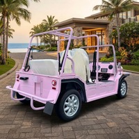 Nouvelle conception de voiturette de golf électrique MOKE avec batterie au lithium 96V pour les concessionnaires mondiaux