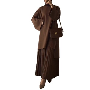 Moda pakistaní señoras traje diseño musulmán mujer traje islámico ropa para mujer <span class=keywords><strong>blusa</strong></span> y <span class=keywords><strong>falda</strong></span> conjunto - Product Image 1