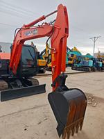 Mini-excavatrice d'occasion Hitachi ZX 60 à bas prix, 6 tonnes, d'origine japonaise, machines d'occasion, excavatrice de seconde main à vendre