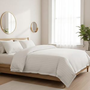 <span class=keywords><strong>Copripiumino</strong></span> morbido per adulti in cotone <span class=keywords><strong>bianco</strong></span> antiacaro per Hotel di lusso per letto - Product Image 3