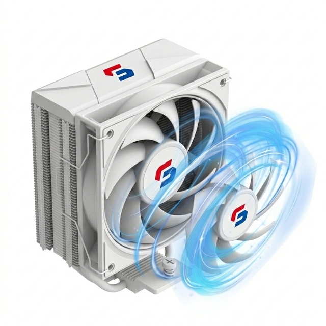 New TDP CPU Air Cooler 4 Heat Pipes 120mm ARGB PWM Silent Fan for Gaming PC Desktop Computer Intel AMD