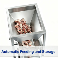 Machine d'emballage verticale VFFS pour cuisses et poitrines de poulet surgelées, équipement compact de formage, remplissage et scellage vertical pour volailles, prix usine
