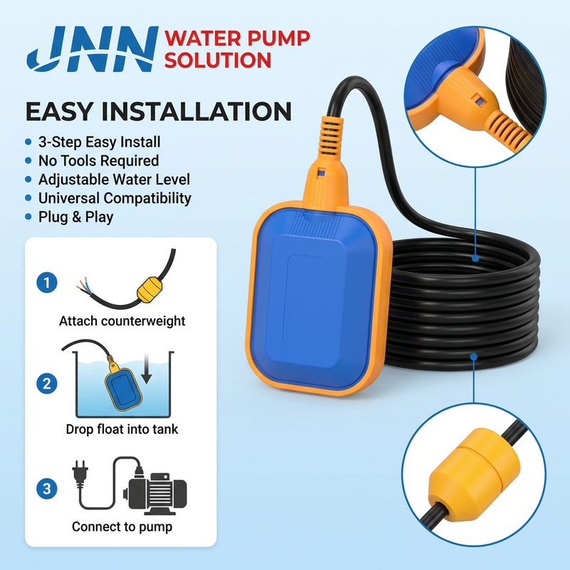 Water Level Control Float Switch with