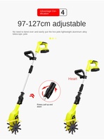 Petite motobineuse électrique domestique portative à batterie lithium-ion, micro-motobineuse, décompacteur, cultivateurs et motobineuses pour usage domestique