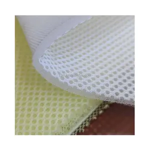 Fabric Supplier Sandwich Mesh Fabric 3D Thick Elastic Suitcase Office Chair Mattress Shoe Material Breathable Mesh Fabric