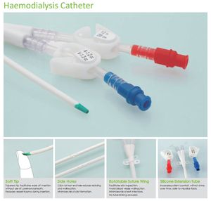 Kit de Catéter Temporal para Hemodiálisis, Desechable a Corto Plazo, para Conjunto de Catéteres de Hemodiálisis - Product Image 4