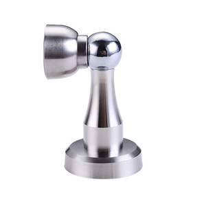 Butée de porte en acier inoxydable à fixation au sol, design minimaliste durable pour salle de bain - Product Image 5