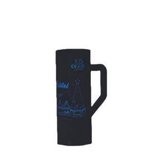 Tazas de champán de plástico de grado alimenticio de 200ML resistencia al calor cerveza reutilizable creativa Stein para el hogar - Product Image 1