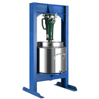 Extracteur Manuel Multifonction Professionnel et Domestique en Acier Inoxydable pour Jus d'Ananas, Miel, Noix de Coco, Grenade, Fruits et Presse à Saindoux