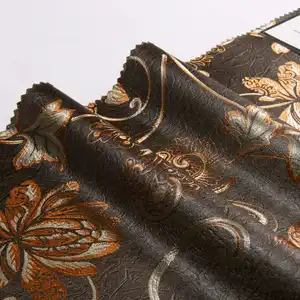 ผ้าปักแจ็คการ์ดสำหรับม่านผ้า100% เบาะผ้าโพลีเอสเตอร์สำหรับใช้ในบ้าน