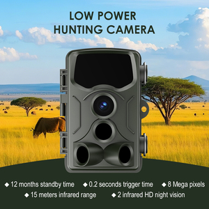 Vidéo 4K 32MP Vision Nocturne IP66 Étanche 0.2 Secondes Déclenchement 105 Degrés 15m Portée de Détection NightShot Plus Trail Hunting - Product Image 4