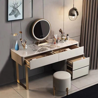 Meubles de chambre à coucher YSS vente directe d'usine en Chine meuble-lavabo de maquillage bon marché avec miroir/coiffeuse de chambre