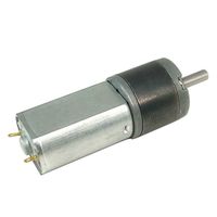 Motor DC Mini Planetary 12V 24V dengan Komutasi Sikat Magnet Permanen Efisiensi IE3 Bingkai 22mm Pemasangan Panel