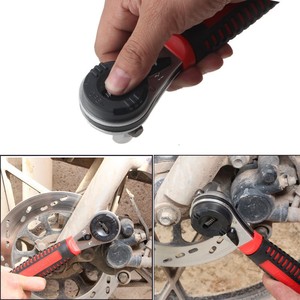Juego de Llaves de Trinquete Ajustables de 8 Pulgadas para Tornillos de 6-22 mm, Juego de Llaves de Trinquete Ajustables Portátiles con Mango Antideslizante - Product Image 2