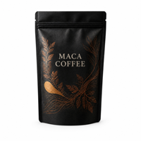 Café instantané Maca pour la vitalité masculine, enrichi en extrait de Ginseng pour un regain d'énergie