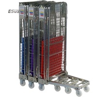 Chariot à palettes métalliques pour entrepôt logistique OEM ODM, nouveau modèle