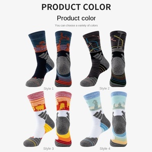 All Season Thickened Towel Bottom Midtube Casual Sports <b>Socks</b> for Outdoor <b>Running</b> Football and Basketball <b>Socks</b> - Product Image 5