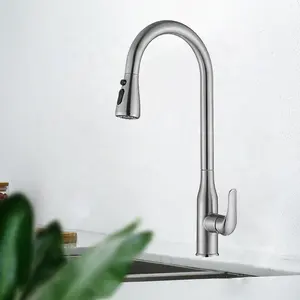 China supplier luxury bathroom kitchen sink mixer tap kitchen accessories sink pull out faucet