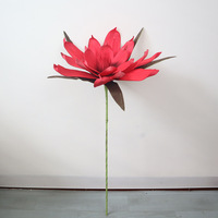Fleurs de Magnolia Artificielles Réalistes Faites à la Main, Têtes de Fleurs Géantes pour Décoration de Mariage, Saint-Valentin, Remise de Diplôme
