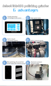 TBK 938M Téléphone portable LCD Écran incurvé Machine de polissage Élimination des rayures pour iPhone <span class=keywords><strong>Apple</strong></span> <span class=keywords><strong>Watch</strong></span> Pad - Product Image 3