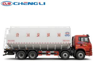 Camión de Alimentación a Granel Personalizado CLW 8x4 de 35m³ con Descarga por Tornillo Multicompartimento para Entrega de Granos - Product Image 6
