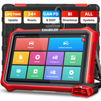 Herramienta de diagnóstico para autos KINGBOLEN K8 Elite 2026, escáner OBD OBD2 CANFD DOIP, actualización gratuita.