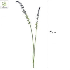 Vente en gros fleur artificielle en plastique sétaire herbe Jolie fil Salvia Japonica <span class=keywords><strong>Astilbe</strong></span> pour décoration de mariage à la maison fleur - Product Image 6