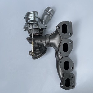 820021-1 11627645759 11627643717 Turbocompresor Híbrido Mejorado de 300HP con Rueda Billet para <span class=keywords><strong>BMW</strong></span> 116i <span class=keywords><strong>118i</strong></span> 120i 316i 320i <span class=keywords><strong>N13</strong></span> - Product Image 3