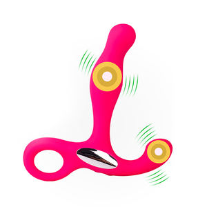 Nuevo Masajeador de Próstata con Doble Motor y Anillo de Agarre, Vibrador Anal Masculino, Juguete Sexual para Mujer - Product Image 4