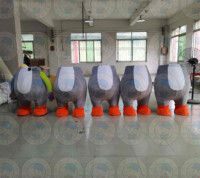 Tas Penyimpanan Kostum Maskot/Tas Paket Kostum Maskot Kartun