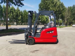 포크 리프트 <span class=keywords><strong>1</strong></span>.8 톤 1800kg 2t 3 톤 전기 지게차 기계 드럼 리프터 4 바퀴 전기 지게차 3 톤 전기 손 지게차 - Product Image 4