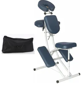 Nhà cung cấp Nhà máy tùy chỉnh sang trọng Heavy Duty điều chỉnh gấp massage di động ghế với miễn phí vận trường hợp mang