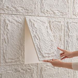 Panneau mural en pierre artificielle <span class=keywords><strong>d</strong></span>écorative extérieure moderne en polyuréthane / PU, revêtement mural en pierre artificielle, placage de pierre, 25x45cm - Product Image 5