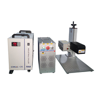Machine de marquage laser UV 3D de bureau 5W 10W à mise au point dynamique pour gravure sur surfaces courbes, verre, plastique, PCB