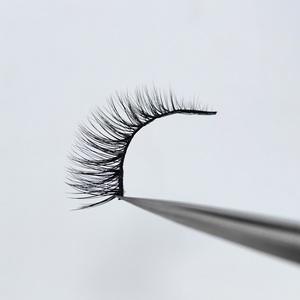 Etiqueta privada C D Curl Full Strip Pestañas Faux Cils 15MM Faux Mink Lashes Venta al por mayor Pestañas postizas - Product Image 5