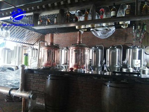 Máquina para Hacer Cerveza Artesanal de 1000L-2000L, Equipo de Elaboración de Cerveza de Acero Inoxidable a Bajo Precio, Mini Cervecería de <span class=keywords><strong>10BBL</strong></span> - Product Image 4