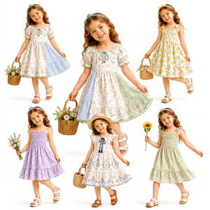 Vestido de Verano sin Mangas para Niñas Mayores, Modelo Versátil con Entrega Aleatoria, 2026.4, Origen CN/GUA - Product Image 1