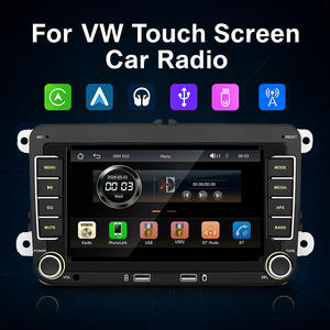 Radio de Coche 2 Din HD de 7 Pulgadas con Reproductor Multimedia, RDS, Airplay, CarPlay, Android Auto, Estéreo, Audio <span class=keywords><strong>para</strong></span> Volkswagen/Seat/Skoda/Passat/Golf/Polo - Product Image 2