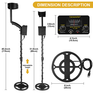 Détecteur <span class=keywords><strong>de</strong></span> métaux souterrain Tanxunzhe TC-200 haute précision 9V, appareil <span class=keywords><strong>de</strong></span> détection extérieur pour la chasse au trésor et la recherche <span class=keywords><strong>de</strong></span> reliques - Product Image 2