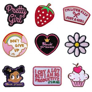 High Quality Flower Shape Custom Colors Logo Size Embroidery Patches Iron on for Cloths <b>Shoes</b> Design Your Own <b>Embroidered</b> Patch - Product Image 3
