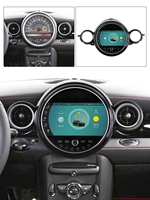 Android 13 Navegación GPS Qualcomm Snapdragon 665 8 + 128G Car Video Car-play Auto para BMW Mini 2007-2014